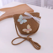 Cargar imagen en el visor de la galería, Cartera de playa con detalles mariposas
