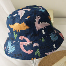 Cargar imagen en el visor de la galería, Sombrero de playa con detalles de dino

